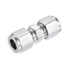 sourcing map Compression Tube Fitting 3/8" Tube OD x 3/8"