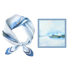 BEILATE Women's Scarf Silk Scarf Headscarf Silk Scarf Bandana Handkerchief Scarf, N-007/53, Unit size