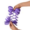 12 pcs Four Leaf Clover Paper Garland 120ft Purple Lavender