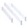 YouCopia ReStickable Drawer Dividers, Adjustable and Expandable Kitchen Organizers for
