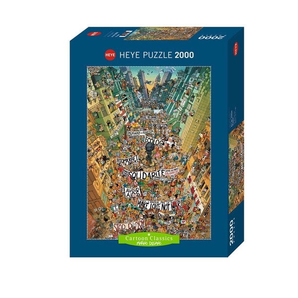 Heye 29820 Puzzles-2000 pc-Protest Degano