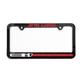License Plate Frame, Sith Lord Red Saber, Tag Cover, Car Frame, Auto Accessories, Cool Decoration, for USA & Canada License Plate Frame