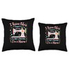 Quilt Shop Hero Throw Pillow