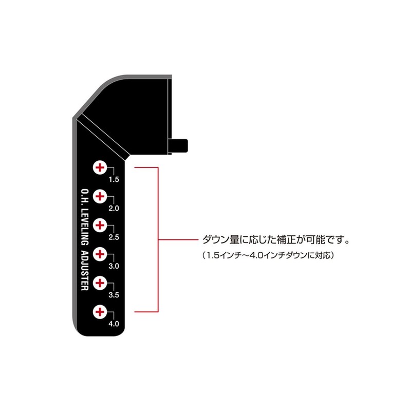 Genb(玄武) HiAce TRH/KDH200 Series O.H. Leveling Adjuster SDBDHH