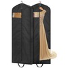 MISSLO 65" Long Garment Bags for Travel Dress Bags Wedding