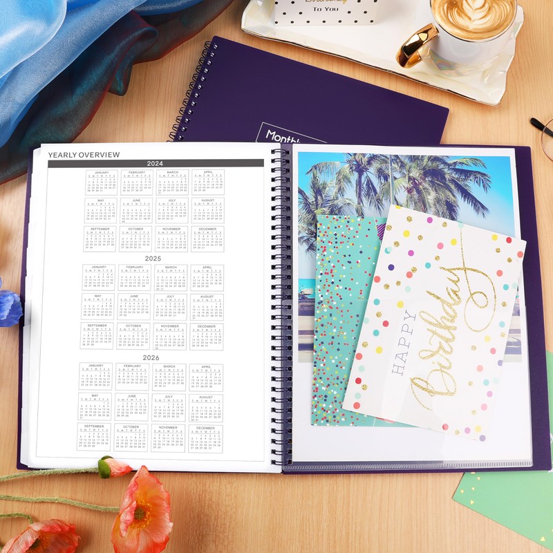 2024-2026 Monthly Planner - Monthly Planner from July 2024- June