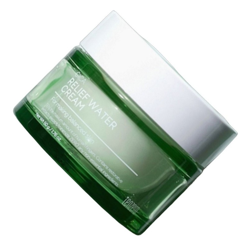 ten zero Cica Relief Moisture Cream 50g applied with Tenzero