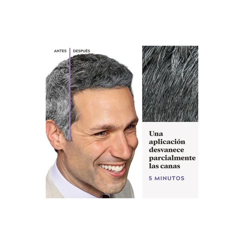 Tinte de Cabello Just for Men Control Gradual Negro 40g