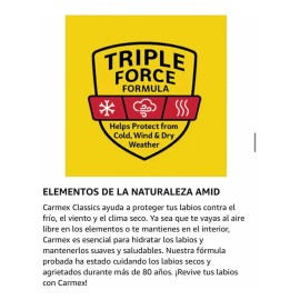 Carmex Classic Jar 7.5 g – Bálsamo Labial Hidratante Original, Protector para Labios Secos, Agrietados y Maltratados, Uso Diario