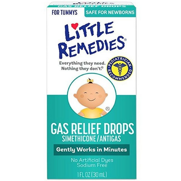 Little Remedies Gas Relief Drops 1 oz (Pack of 3)