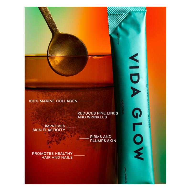 Vida Glow Marine Collagen Original - 30 x 3g Sachets