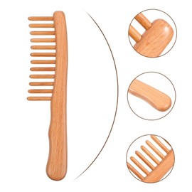 BIUDECO Massage Comb Sandalwood Material Wooden Hair Comb for Relaxation and Tidy Styling