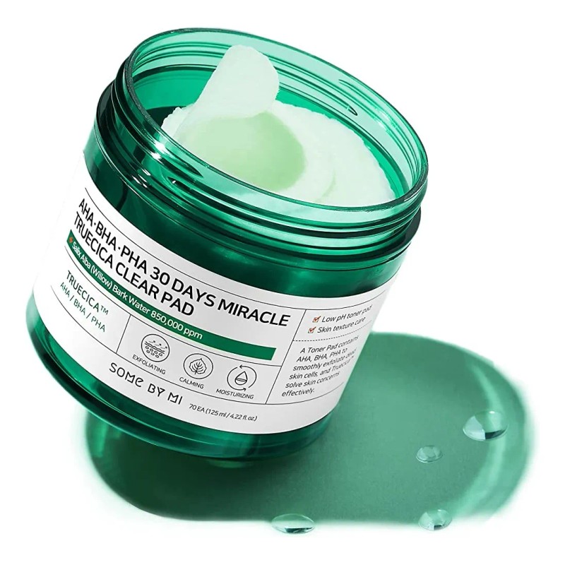 Some By Mi Pads Exfoliantes AHA BHA PHA Antiacn e