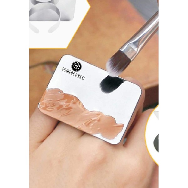 Unique Empire Set Of 2 Stainless Steel Cosmetic Makeup Mixing