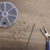 Mr. Pen- Open Jump Rings, Bronze, 1014 Pcs, 6 Sizes