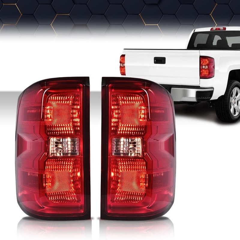 PIT66 Tail Lights Compatible With Chevy Silverado 1500 2500 HD