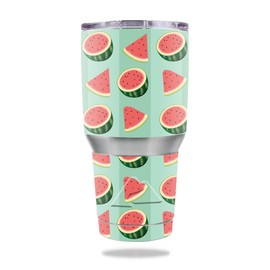 MightySkins Skin Compatible with Ozark Trail 30 oz Tumbler - Watermelon Patch | Protective, Durable, and Unique Vinyl Decal wrap Cover | Easy to Apply, Remove, and Change Styles | Made in The USA