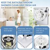 EAGLEGGO C350BN Replacement Motor/Wheel for Bathroom Fan Motor (696N A