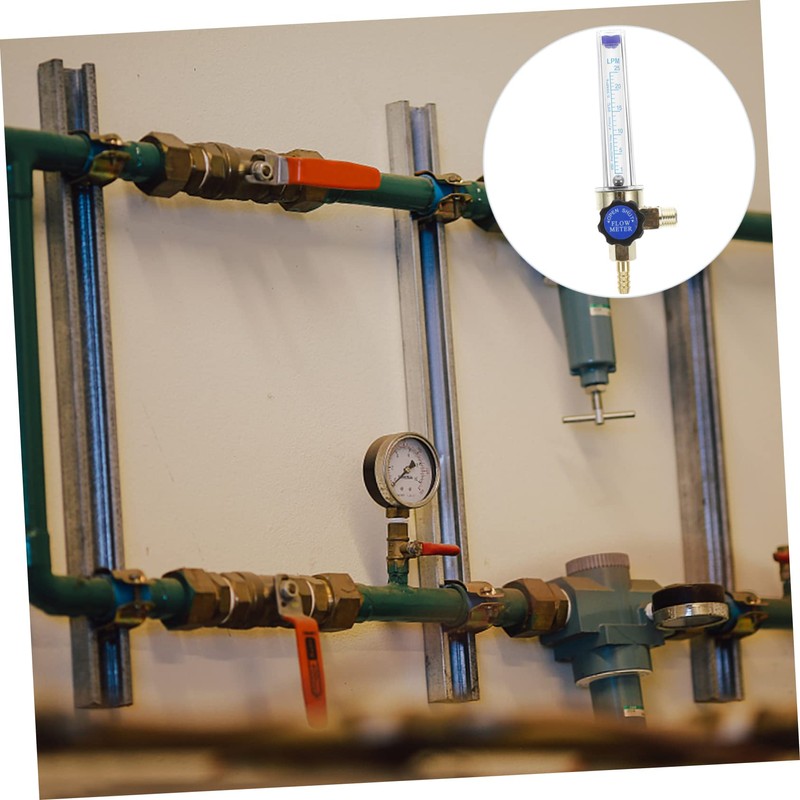 TEHAUX Gas Regulator for Argon Tanks Pressure Indicator Easy to