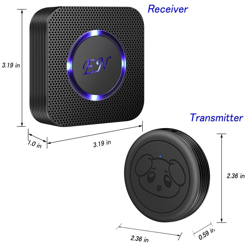 EverNary Dog Door Bell Wireless Doggie Doorbells for Potty Training