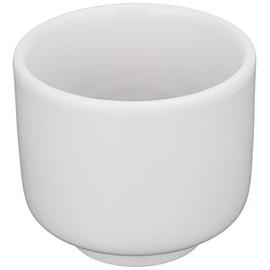 Hogdseirrs YH-268-19 Hatsuyama Kiln Guinomi, White, 3.1 x 2.8 inches (8 x 7 cm), Snake Eye, 1 Pair Guinomi