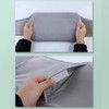 Uterus Warming Waist Belt Dark Gray Adjustable Thick Soft Plush