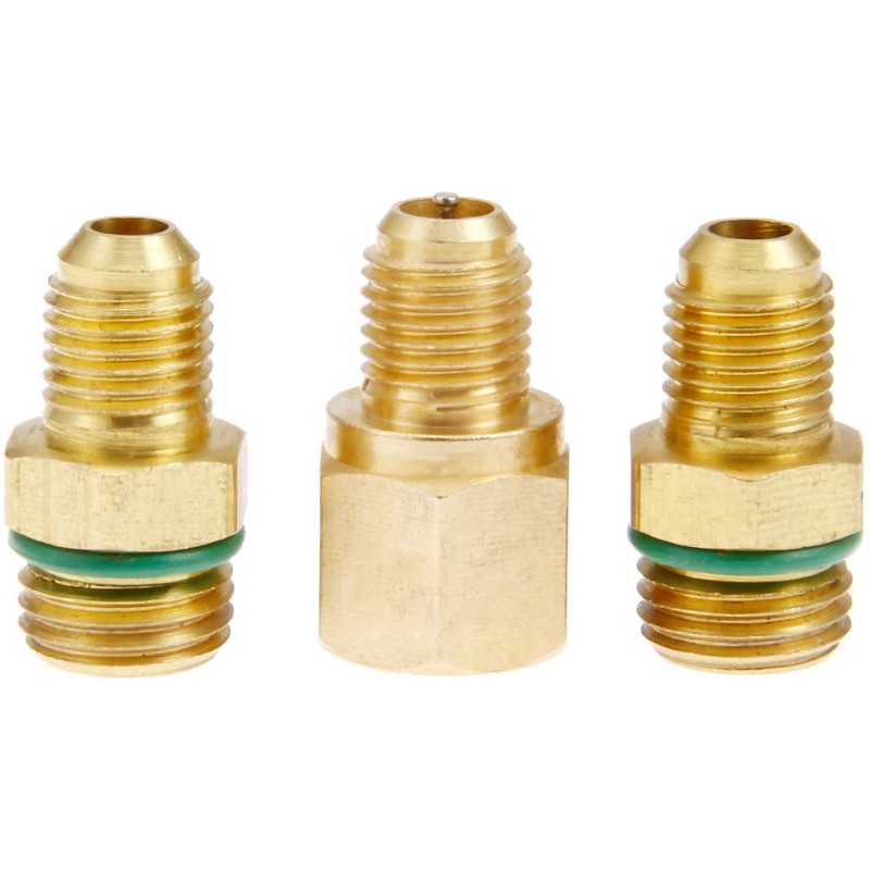Bowarepro AC R134a Adapter Fitting Quick Coupler Adjustable Quick Joint