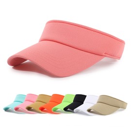 NTLWKR Sun Visor Hat Adjustable Velcro Outdoor Sports Cap for Men Women Adults