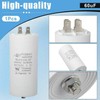 CBB60 Run Capacitor 450V AC Double Insert 50/60Hz for Air