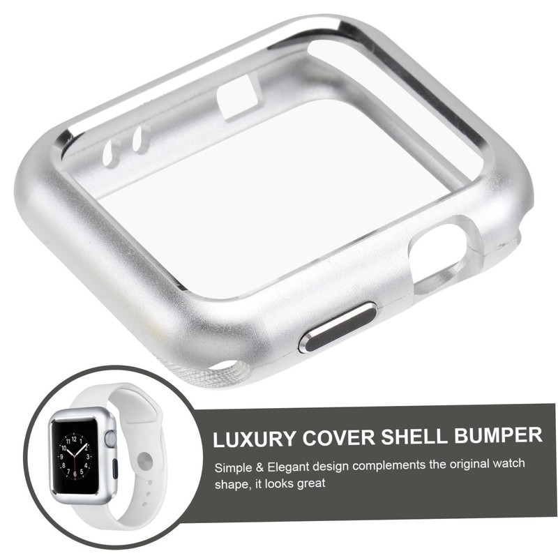 jojofuny Watch Case Magnetic Adsorption Protective Metal Frame Cover for