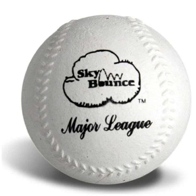 Sky Bounce Sponge Baseball (White, 12-Pack)