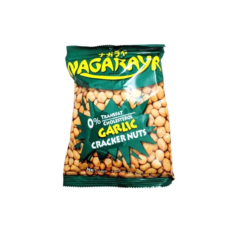 Cracker Nuts (Garlic Flavor) - 5.6oz (Pack of 12) by