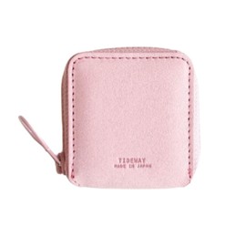 Tide Way 63-9150SAKURA 639147 TONE ROUND COIN CASE, Pink
