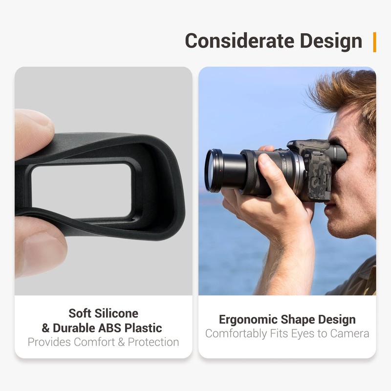 EOS R10 Eyecup Eyepiece，Soft Silicon Extended Camera Eye Cup Viewfinder