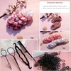 YANRONG 755PCS Hair Accessories for Woman Set Seamless Ponytail Holders