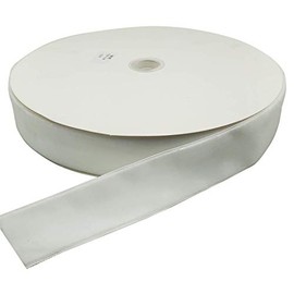 10 Yards Velvet Ribbon Spool (White, 2")