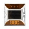 6 LED Solar Power Ground Marker Lights Waterproof Outdoor Driveway