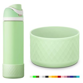 yoelike Silicone Boot for Owala Water Bottle 24 oz, Anti-Slip Protective Sleeve for FreeSip/Twist/Flip, Bottom Bumper Cover for Watter Bottle Accessories