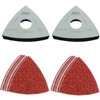 42 x SabreCut SC42SPK80 Large 80mm x 80mm Sanding Pads