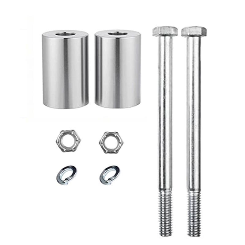 VPZMT 2'' Rise Handlebar Risers Extension 1-1/4'' Handlebars Spacers for