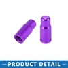 A ABSOPRO Tire Valve Caps French Dust Covers for Bicycle