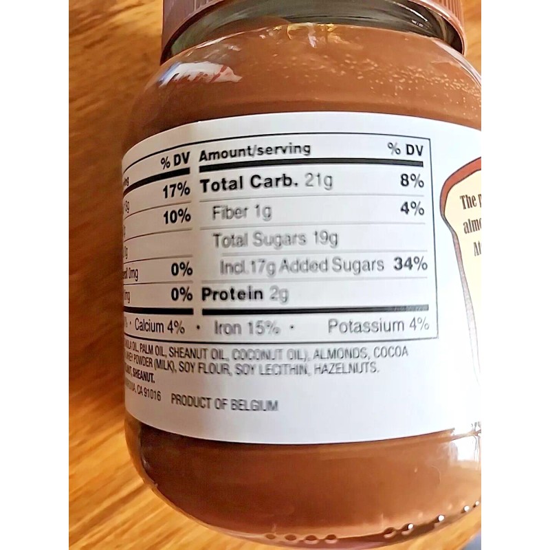Trader Joe's 4 PACKS TRADER JOE'S COCOA ALMOND SPREAD 13