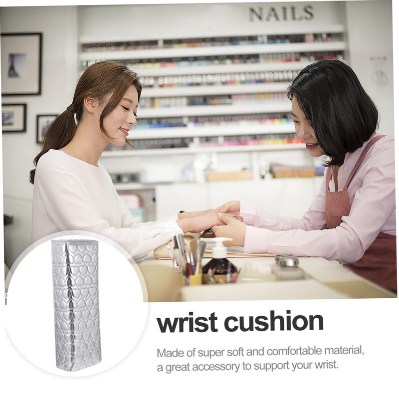 WOONEKY Nail Art Hand Rest Pillow Ergonomic Manicure Support Cushion