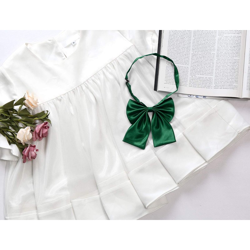 Allegra K School Ribbon, Ribbon Tie, Uniform Ribbon, Bowtie, Bowtie,