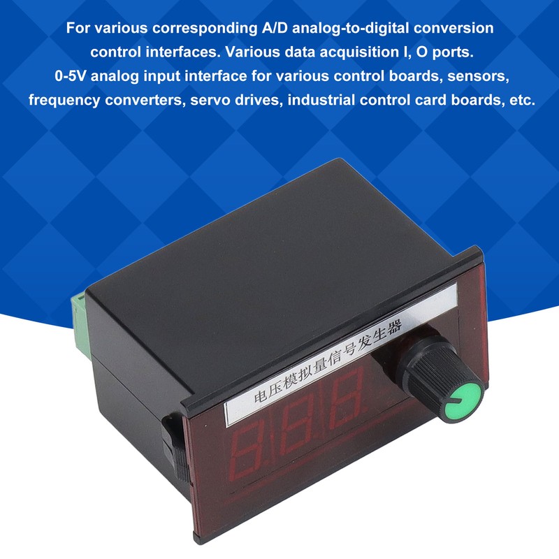 Voltage Generator with Digital Display Wear Resistance Anti Reverse Function