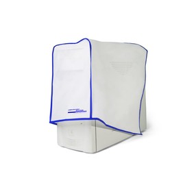 Dust and Water Resistant Silky Smooth Antistatic Vinyl Computer CPU dust Cover (8W x18H x19D)