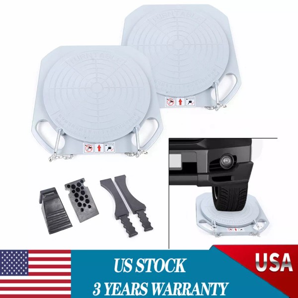 Unbranded Magnesium Alloy Wheel Alignment Turn Plates Turntables/Tur