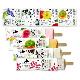 Ochugen Summer Gift [Hokkaido Naganuma Ice Cream Shop Aisu House 4 Gelato 4 Types 4 Popsicles Set of 4 Popsicles] 100% Hokkaido Raw Milk Carefully Selected Ingredients From Hokkaido Gelato & Ice Bar