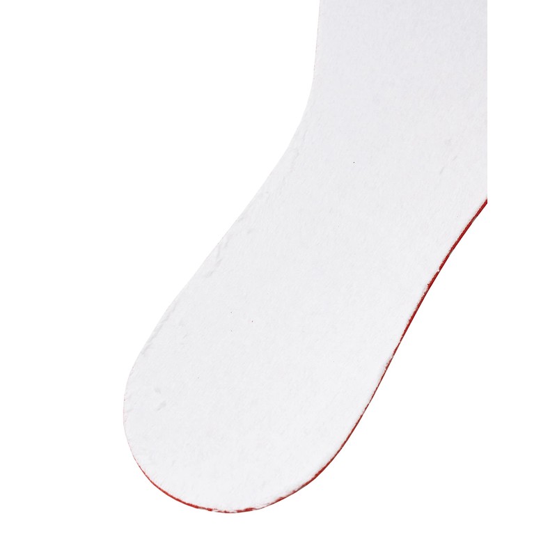Bama 201750-999-44"Thermo Thin Fit Insole, White/Red, Size 44