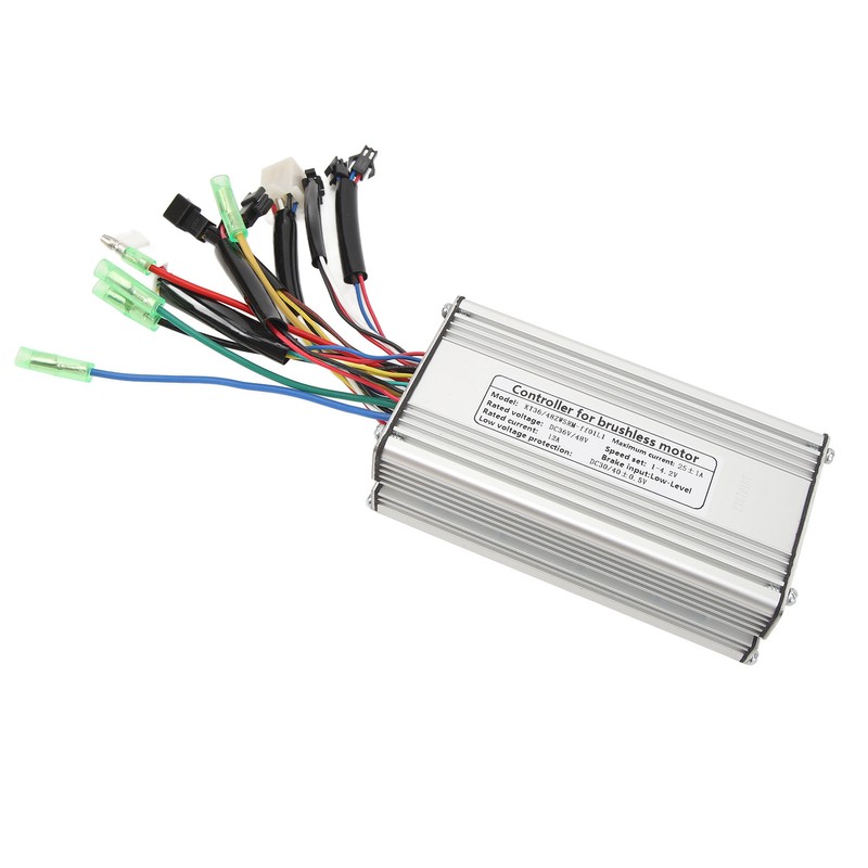 Square Wave Controller 25A Electric Bike Controller 36V 48V Metal